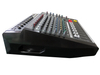 Consola mezcladora de sonido de efecto mezclador de potencia de audio de sonido profesional DMX de 8 canales