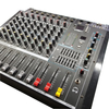 Consola mezcladora de sonido de efecto mezclador de potencia de audio de sonido profesional DMX de 8 canales