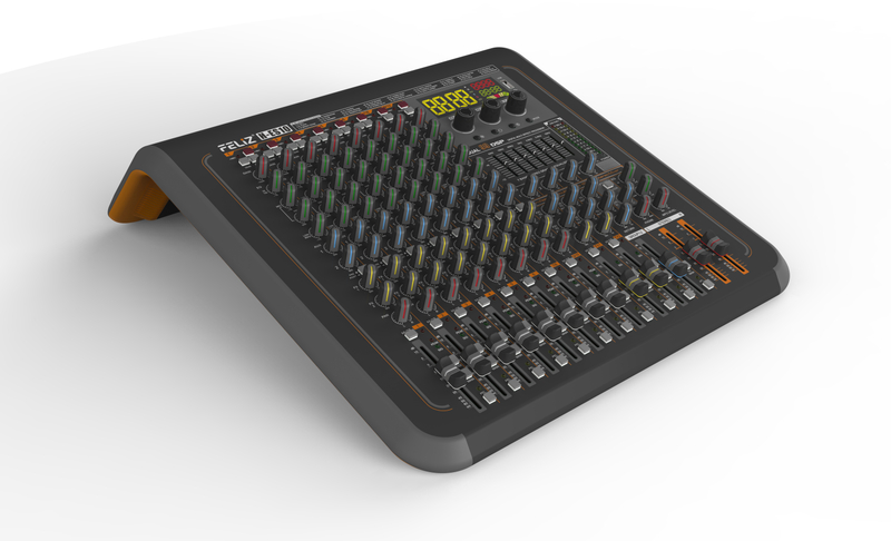 Mezclador H-CX10 / 14 canales con efecto DUAL 99DSP