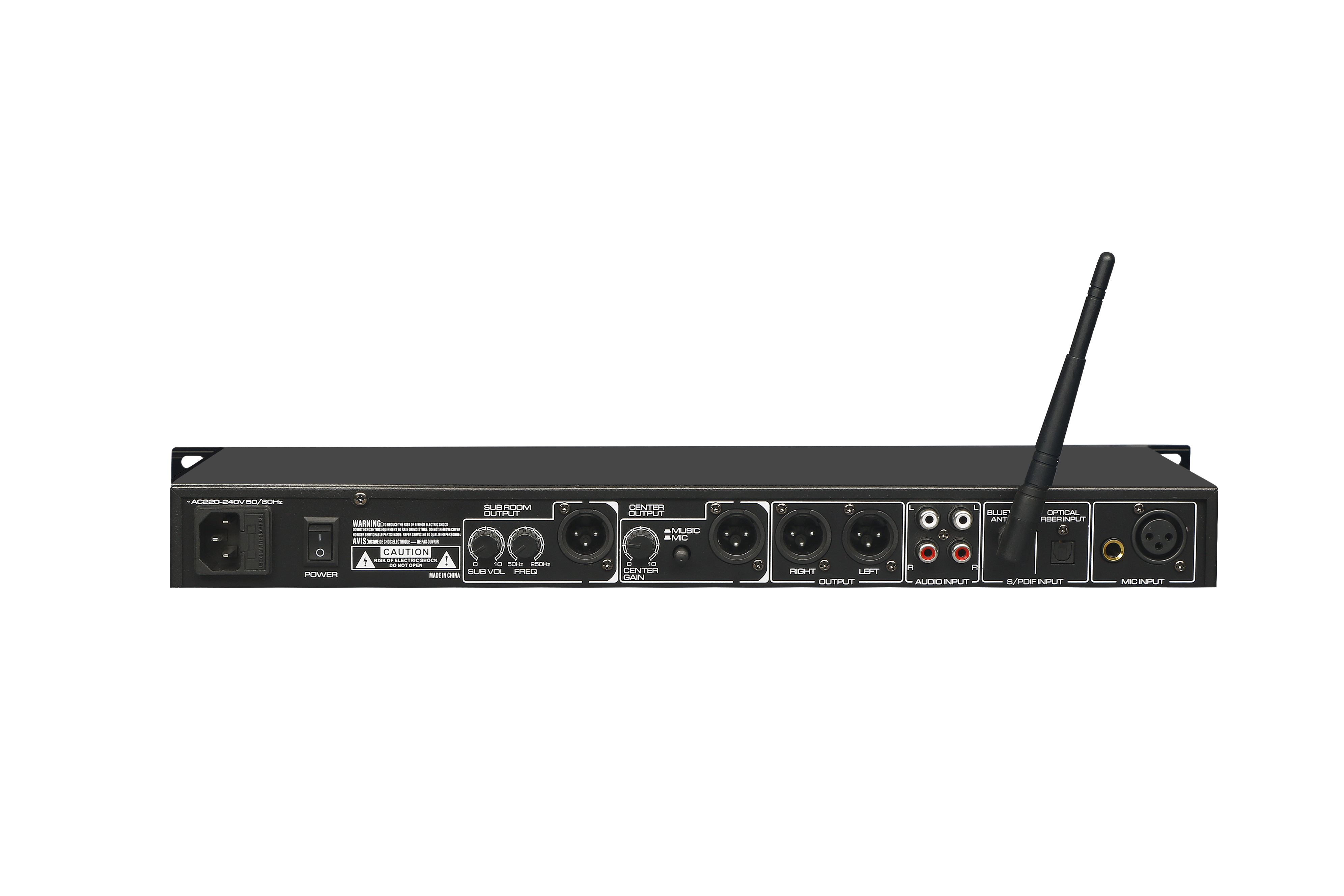 KM-315 / km-313 Procesador profesional de karaoke con control remoto