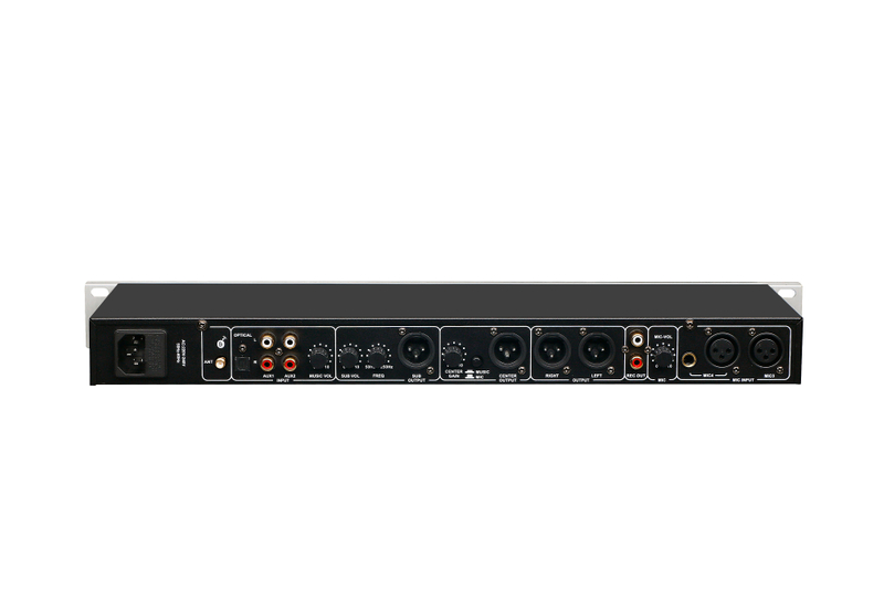 Procesador de karaoke profesional FX-20 con control remoto